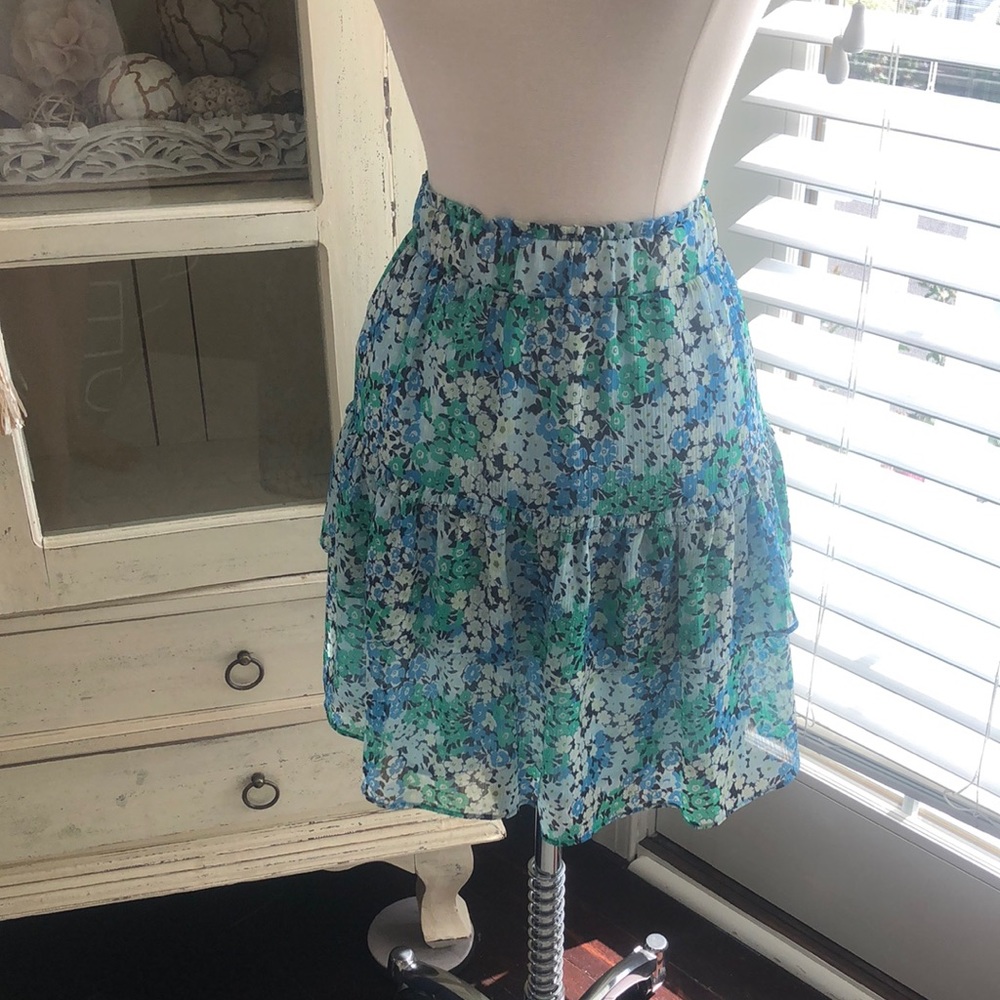 Flouncy tired skirt from the loft